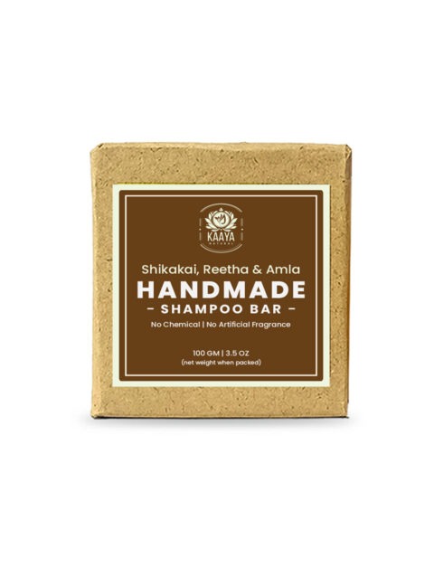 Kaaya Natural Shikakai, Reetha & Amla Handmade Shampoo Bar