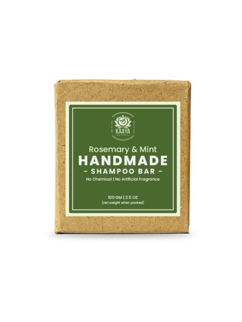 Kaaya Natural Rosemary & Mint Handmade Shampoo Bar