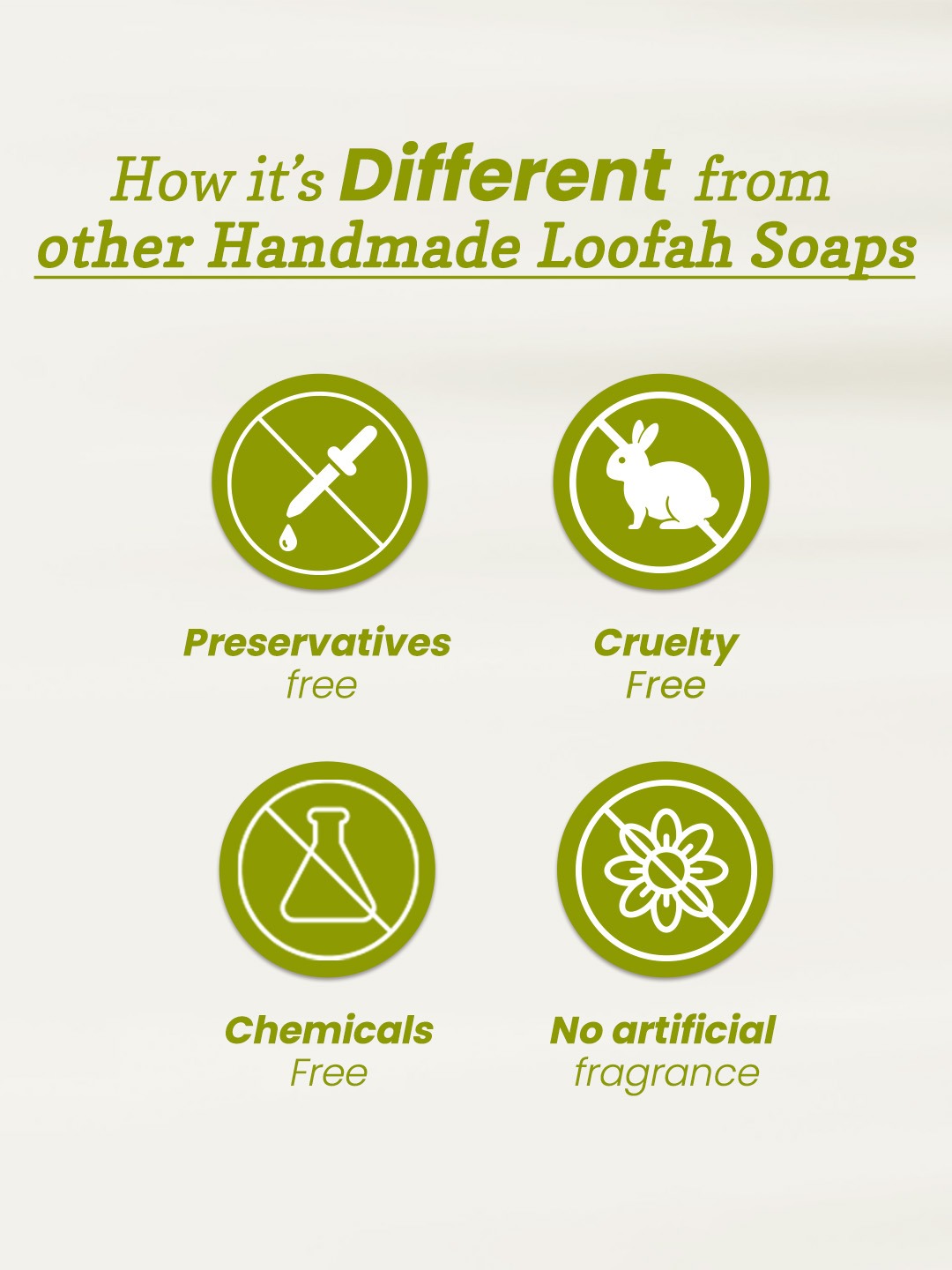 Kaaya Natural Tea Tree & Honey Handmade Loofah Soap - 100 GM - Image 4